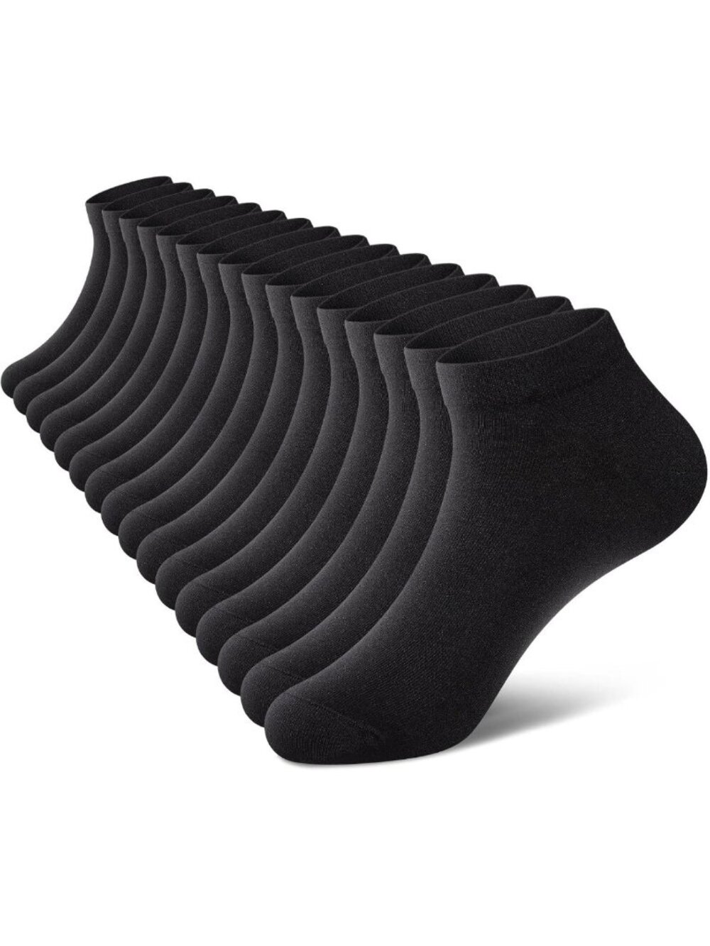Low Cut No Show Socks for Men, Casual Ankle Non-Slip Short Socks - 5 Pairs